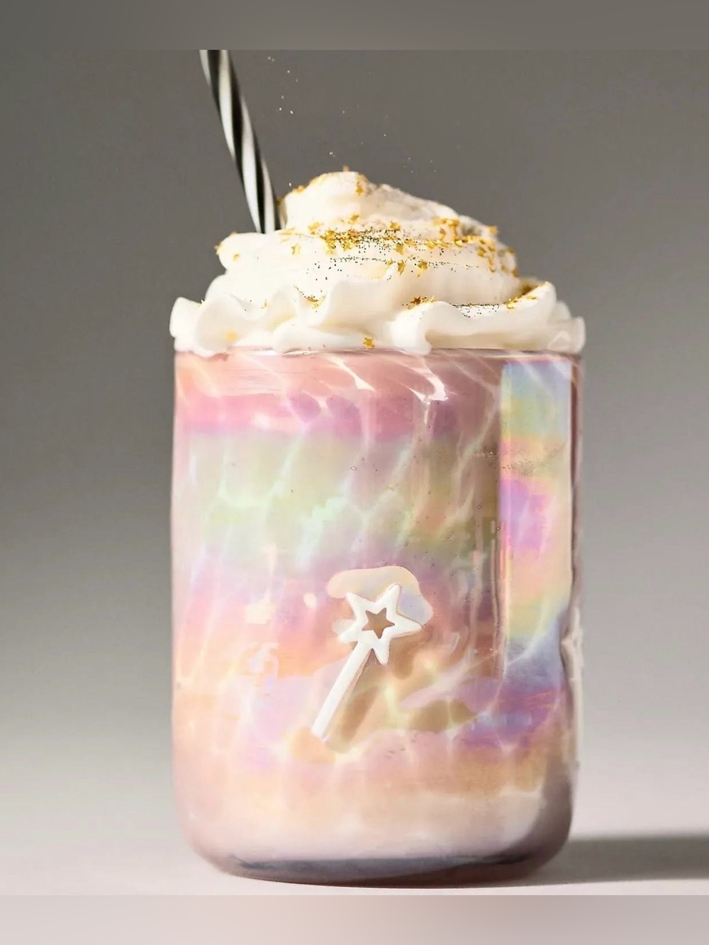 limited edition Anthropologie The Mystic Icon Wand Pink Icon Glass Glinda Wicked